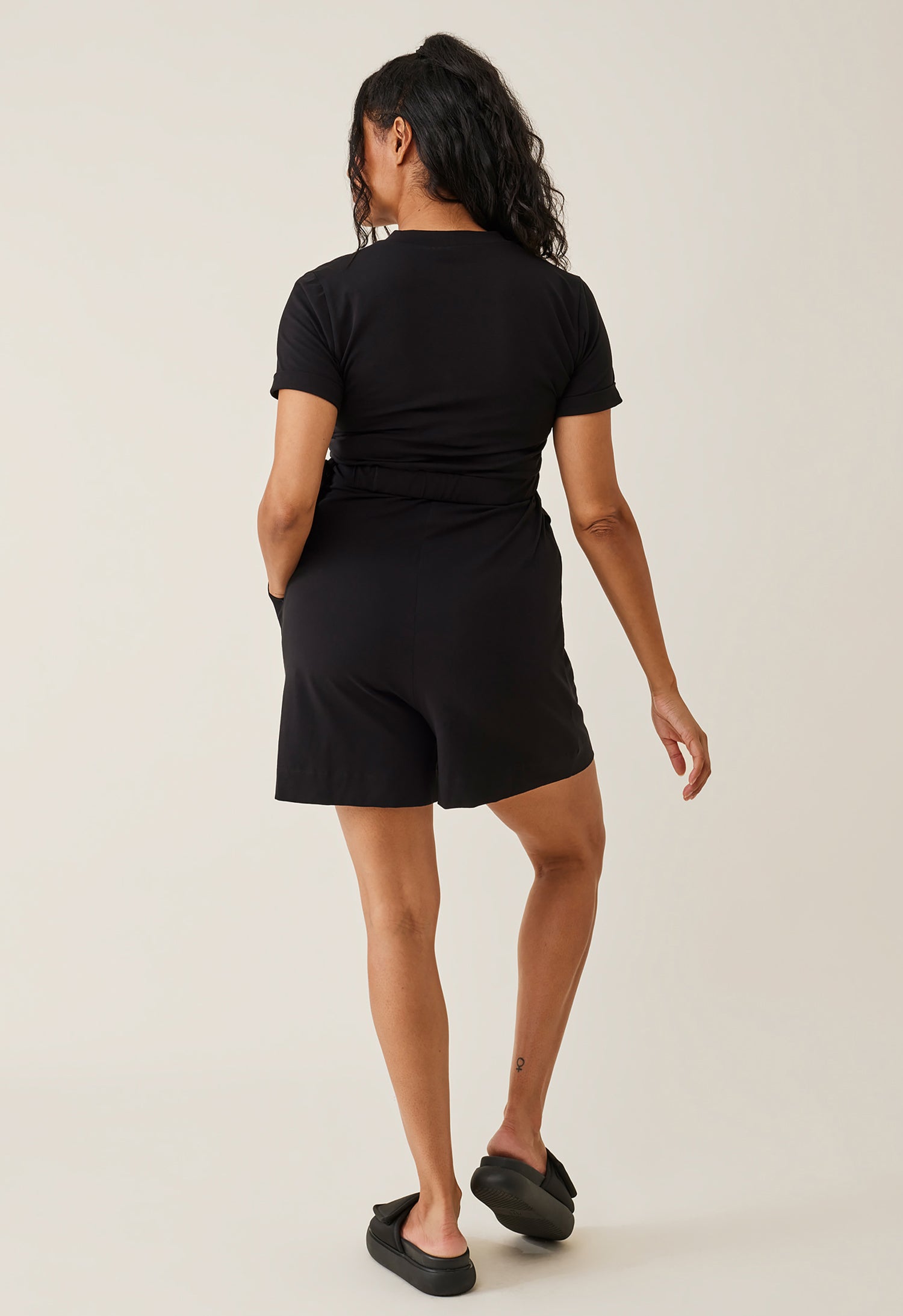 Playsuit gravid - Svart