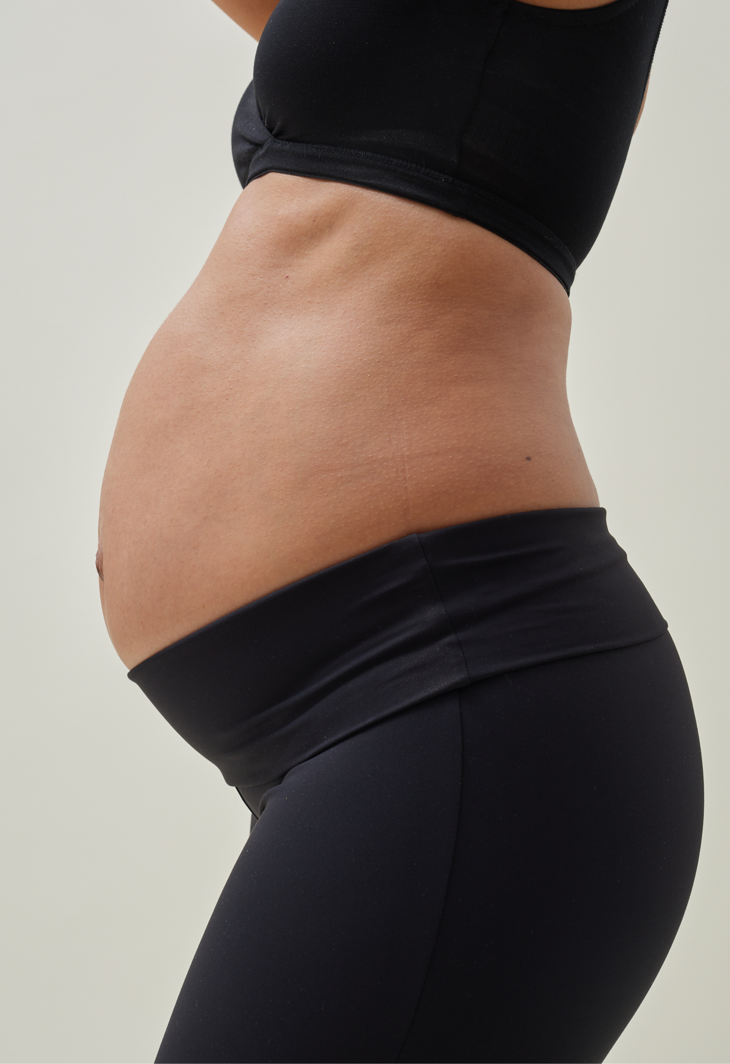 Gravidtights yoga - Svart