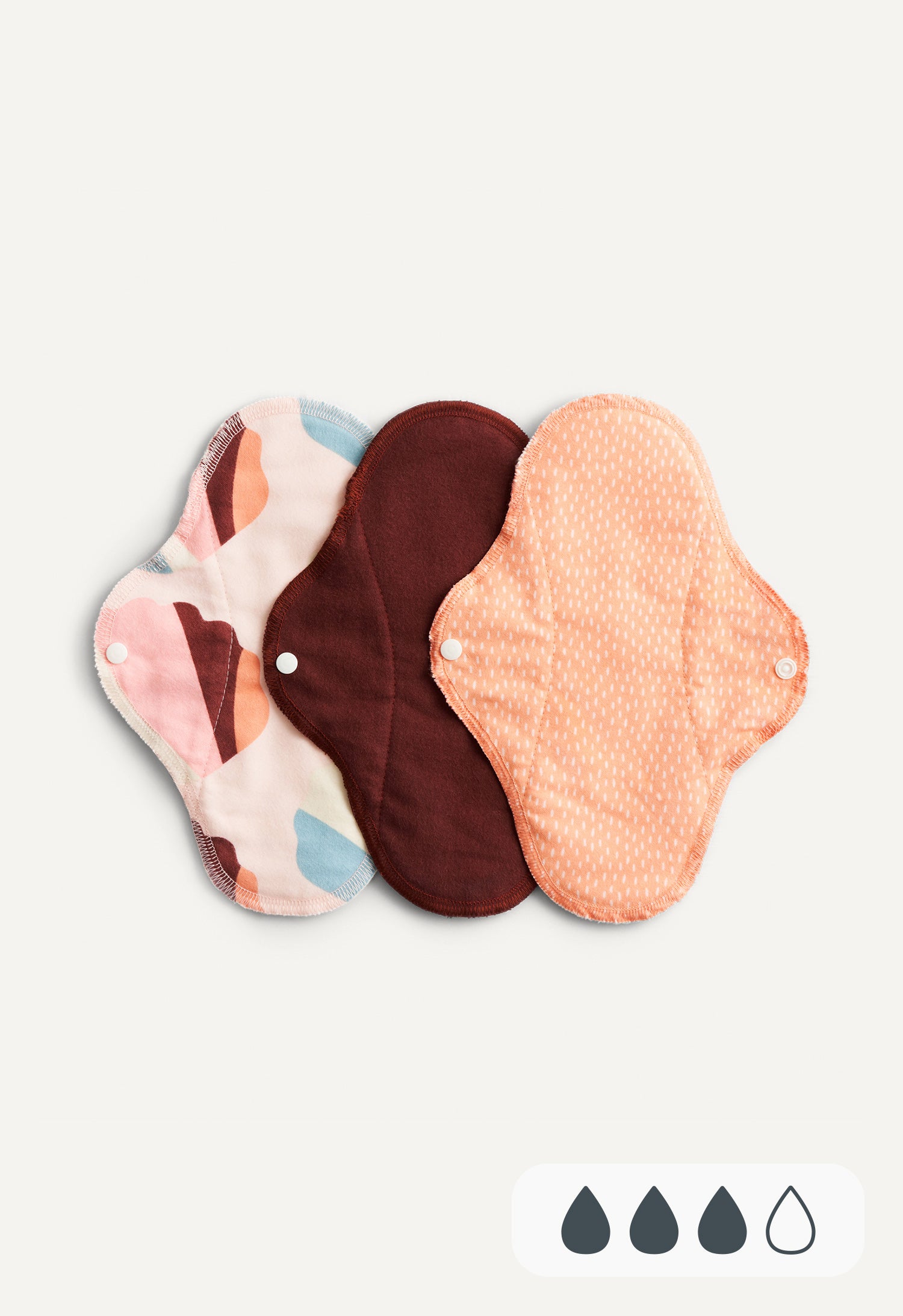 Tygbindor - Dag - Orange print