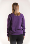 Sweatshirt med amningsfunktion - Lila