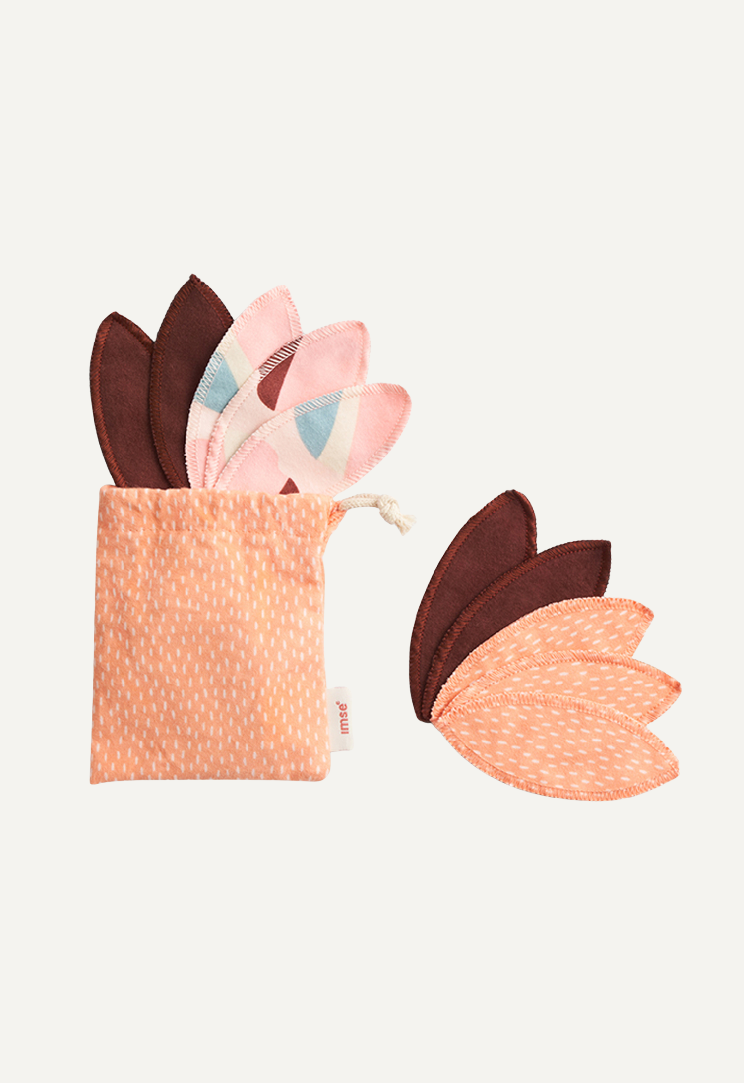 Labia Pads Orange Sprinkle - 10 pack