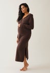 Frottékaftan - Brun