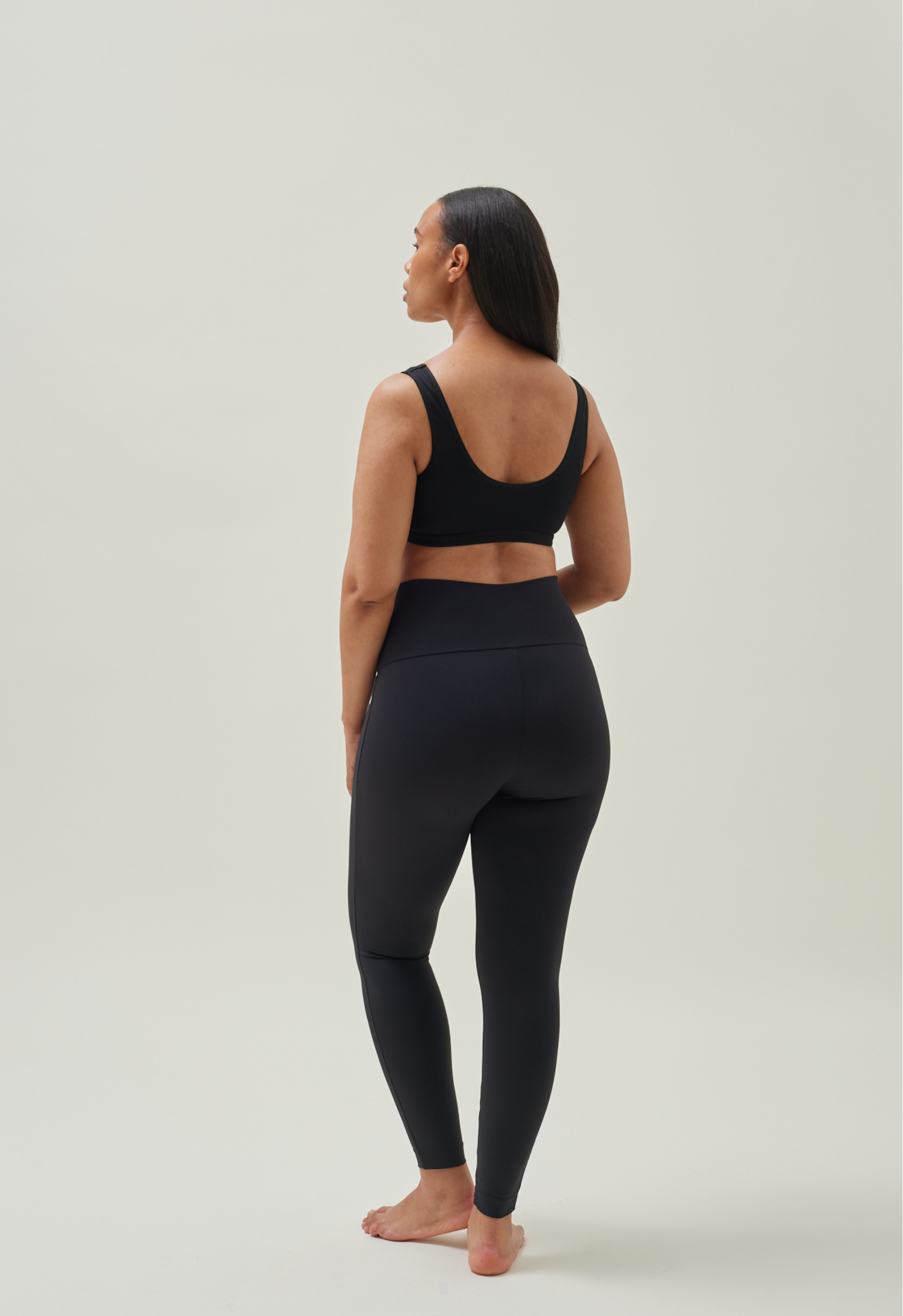 Gravidtights yoga - Svart